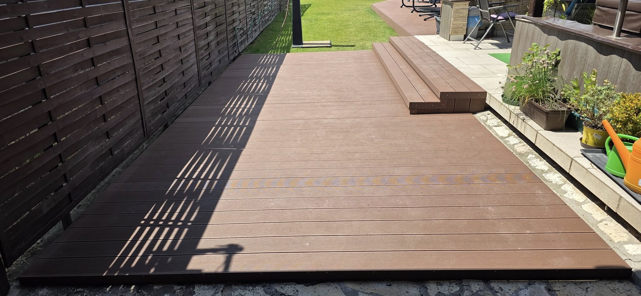 WPC lépcső és terasz - Comfortline